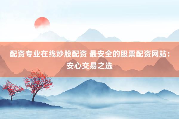 配资专业在线炒股配资 最安全的股票配资网站：安心交易之选